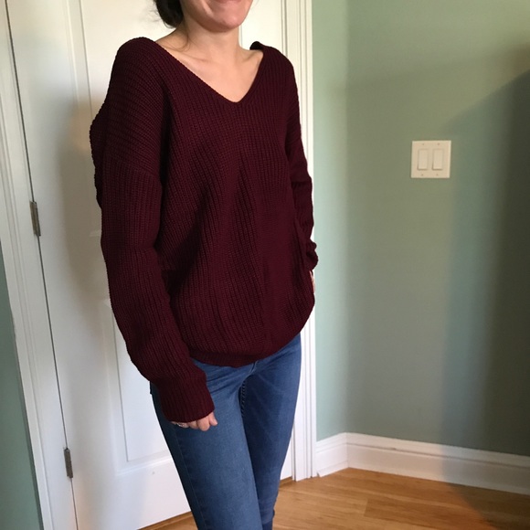 Twist Back Sweater - Picture 4 of 5